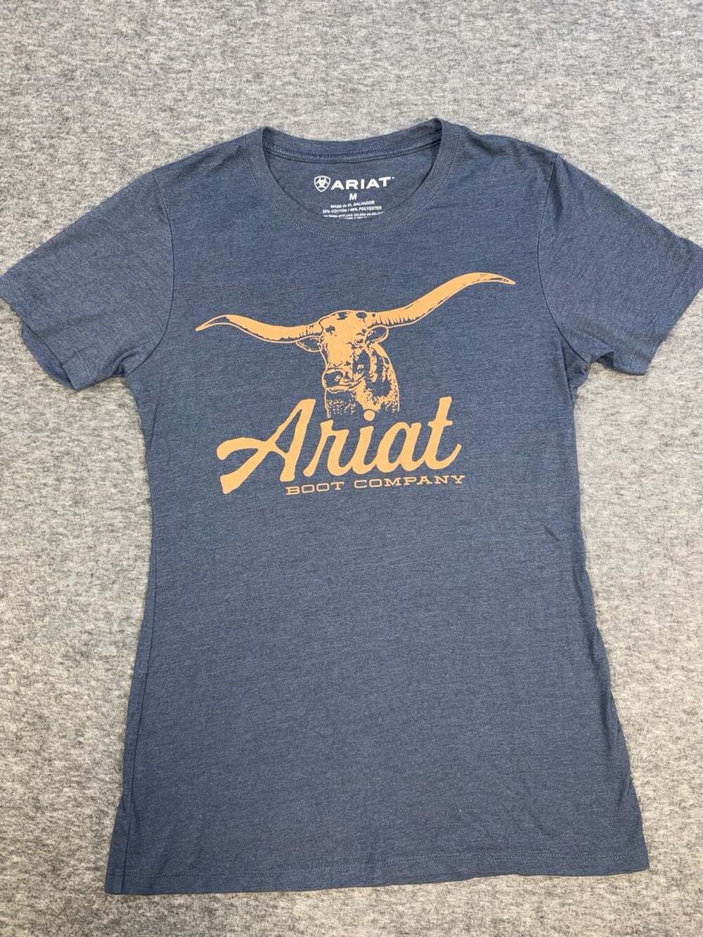 Ariat Women's Longhorn Boot Company Graphic T-Shirt, Size M